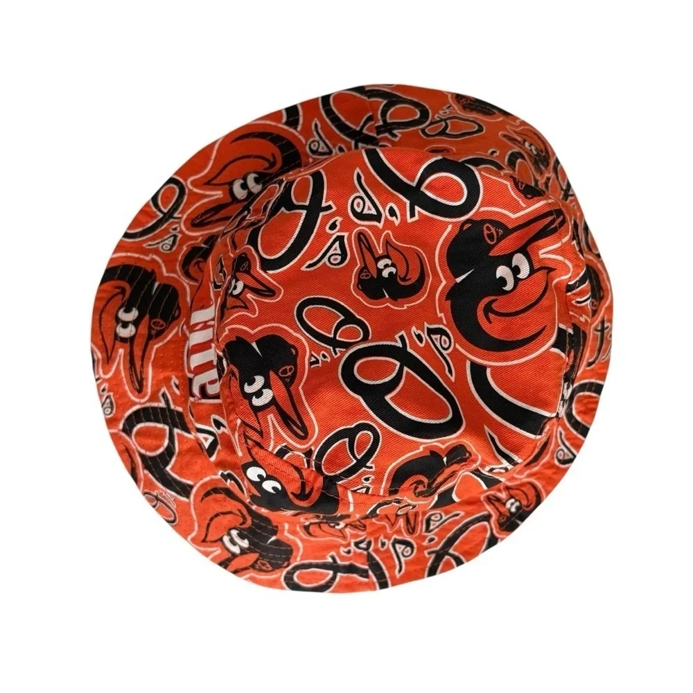47 Brand and Miller Lite Orioles Bucket Hat Set - OSFM
